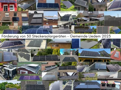 50 Steckersolargeräte